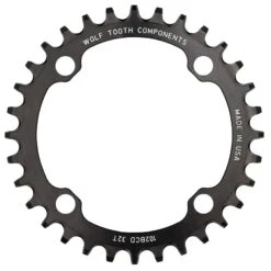 Wolf-tooth Wolf Tooth Single Chainring 102mm XTR M960 - Drop Stop - Black