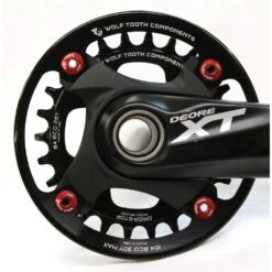 Wolf-tooth Wolf Tooth 104 BCD Bash Ring For Triple Crankset - Black -Wolf Tooth 141595 04 d 245294