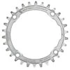 Wolf-tooth Wolf Tooth Single Chainring 104 - Stainless Steel - Drop Stop - Silver