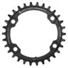 Wolf-tooth Wolf Tooth Single Chainring 96mm XT M8000 / M8020 - Drop Stop - Black