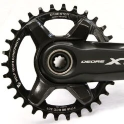 Wolf-tooth Wolf Tooth Single Chainring 96mm XT M8000 / M8020 - Drop Stop - Black -Wolf Tooth 148061 02 d 260645