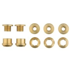 Wolf-tooth Wolf Tooth Aluminum Chainring Bolts - 6mm - 1-speed (5 Pieces) -Wolf Tooth 158824 03 d 283518