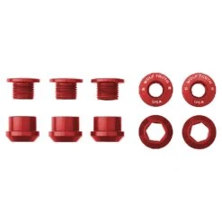 Wolf-tooth Wolf Tooth Aluminum Chainring Bolts - 6mm - 1-speed (5 Pieces) -Wolf Tooth 158824 04 d 283519