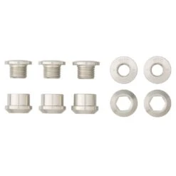 Wolf-tooth Wolf Tooth Aluminum Chainring Bolts - 6mm - 1-speed (5 Pieces) -Wolf Tooth 158824 07 d 283522