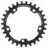 Wolf-tooth Wolf Tooth Camo Single Chainring For Camo Spider - Drop Stop - Black