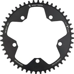Wolf-tooth Wolf Tooth Single Road/Cyclocross Flattop Chainring 130mm - Drop Stop - Black 13 Wolf-tooth Wolf Tooth Single Road/Cyclocross Flattop Chainring 130mm - Drop Stop - Black -Wolf Tooth 277972 02 d 558006