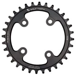 Wolf-tooth Wolf Tooth Chainring 76mm For SRAM XX1 / Specialized Stout - Drop Stop - Black