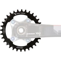 Wolf-tooth Wolf Tooth Chainring 76mm For SRAM XX1 / Specialized Stout - Drop Stop - Black 10 Wolf-tooth Wolf Tooth Chainring 76mm For SRAM XX1 / Specialized Stout - Drop Stop - Black -Wolf Tooth 277986 03 d 558054