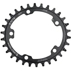 Wolf-tooth Wolf Tooth Elliptical - Camo Single Chainring For Camo Spider - Drop Stop - Black