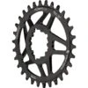 Wolf-tooth Wolf Tooth Elliptical - Direct Mount Chainring For SRAM BB30 Short Spindle - Narrow Wide - Black -Wolf Tooth 278020 00 d 558142 1