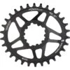 Wolf-tooth Wolf Tooth Elliptical - Direct Mount Chainring For SRAM GXP / BB30 Long Spindle - Drop Stop - Black -Wolf Tooth 278020 01 d 558143
