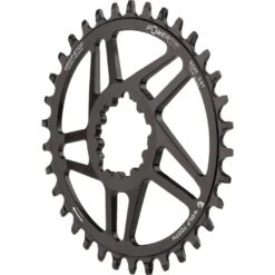 Wolf-tooth Wolf Tooth Elliptical - Direct Mount Chainring For SRAM BB30 Short Spindle - Narrow Wide - Black -Wolf Tooth 278020 02 d 558144 1