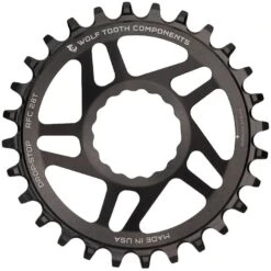 Wolf-tooth Wolf Tooth Direct Mount Boost Chainring For SRAM - Drop Stop - Black