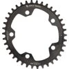 Wolf-tooth Wolf Tooth Elliptical Single Road/Cyclocross Flattop Chainring 110mm - Drop Stop - Black