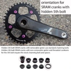 Wolf-tooth Wolf Tooth Elliptical Single Road/Cyclocross Flattop Chainring 110mm - Drop Stop - Black 13 Wolf-tooth Wolf Tooth Elliptical Single Road/Cyclocross Flattop Chainring 110mm - Drop Stop - Black -Wolf Tooth 278038 05 d 558179