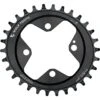 Wolf-tooth Wolf Tooth Elliptical - Single Chainring 64mm - Drop Stop - Black