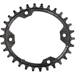 Wolf-tooth Wolf Tooth Elliptical - Single Chainring 96mm For Shimano XTR M9000/ M9020 - Drop Stop - Black