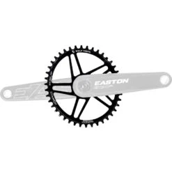 Wolf-tooth Wolf Tooth Elliptical Direct Mount Flattop Chainring For Easton Cinch - Drop Stop - Black -Wolf Tooth 278045 02 d 558198