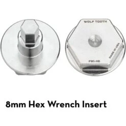 Wolf-tooth Wolf Tooth Ultralight 8mm Hex Wrench Insert FWI-H8