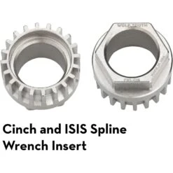 Wolf-tooth Wolf Tooth Ultralight ISIS Spline & Race Face Cinch Wrench Insert FWI-CIS