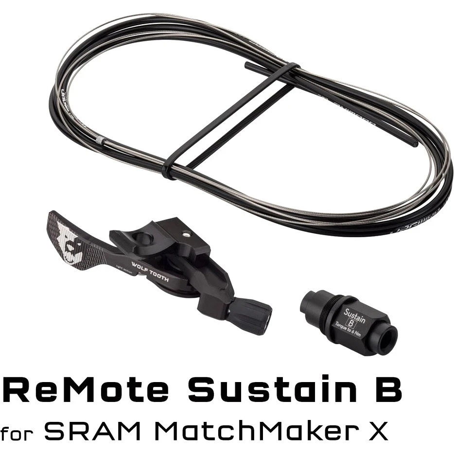 Wolf-tooth Wolf Tooth ReMote Sustain Kit For RockShox Reverb Stealth Dropper Posts - Remote For Direct Mounting To SRAM/Avid MatchMaker X Brake Levers 4 Wolf-tooth Wolf Tooth ReMote Sustain Kit For RockShox Reverb Stealth Dropper Posts - Remote For Direct Mounting To SRAM/Avid MatchMaker X Brake Levers - Image 2