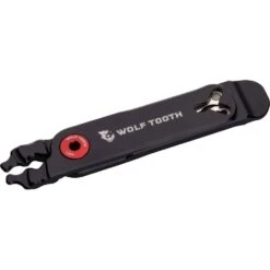 Wolf-tooth Wolf Tooth Pack Pliers - For Masterlinks, Valve Cores, Valve Stem Lock Nuts - Black/red -Wolf Tooth 304495 02 d 624273