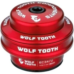 Wolf-tooth Wolf Tooth Precision EC Headset Upper Part - EC34/28.6 - Red