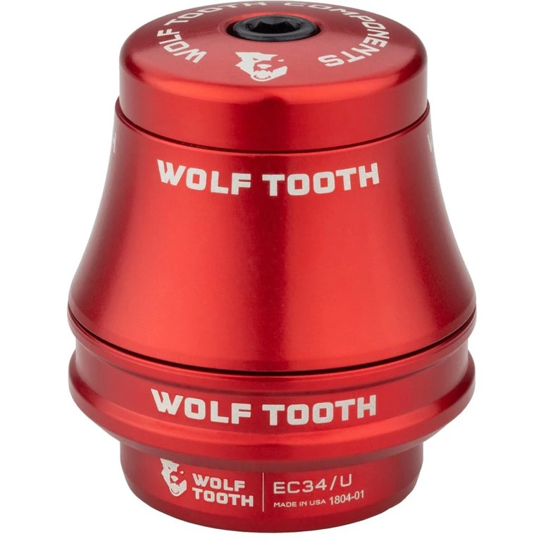 Wolf-tooth Wolf Tooth Precision EC Headset Upper Part - EC34/28.6 - Red 5 Wolf-tooth Wolf Tooth Precision EC Headset Upper Part - EC34/28.6 - Red - Image 3
