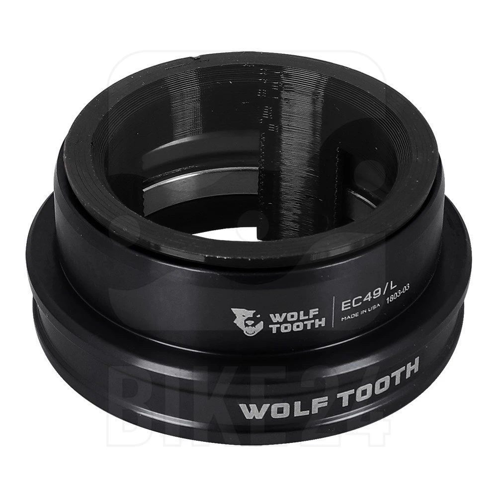 Wolf-tooth Wolf Tooth Precision EC Headset Lower Part - EC49/40 - Black 3 Wolf-tooth Wolf Tooth Precision EC Headset Lower Part - EC49/40 - Black