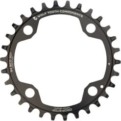 Wolf-tooth Wolf Tooth Chainring 94mm For SRAM X01, X1, GX, NX - Drop Stop - Black