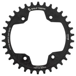 Wolf-tooth Wolf Tooth Chainring 96mm XTR M9000 / M9020 - HyperGlide+ - Black