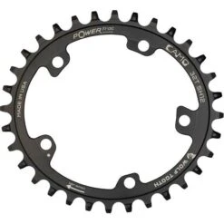 Wolf-tooth Wolf Tooth Elliptical Camo Chainring Aluminum For Camo Spider - HyperGlide+ 12-speed - Black