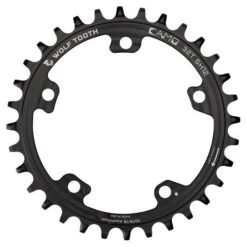 Wolf-tooth Wolf Tooth Camo Chainring Aluminum For Camo Spider - HyperGlide+ 12-speed - Black