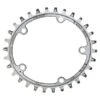 Wolf-tooth Wolf Tooth Camo Elliptical Chainring Stainless Steel For Camo Spider - Drop Stop - Silver