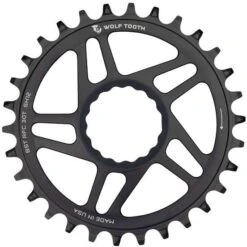 Wolf-tooth Wolf Tooth Direct Mount Boost Chainring For Race Face Cinch - HyperGlide+ 12-speed - Black