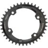 Wolf-tooth Wolf Tooth Elliptical Chainring For Shimano GRX 110 BCD 4-Bolt - Drop Stop - Black -Wolf Tooth 369608 00 d 797809