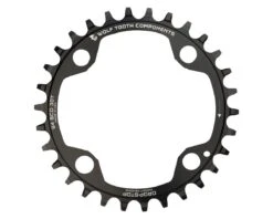Wolf Tooth Components 4-Bolt Chainring (Black) (94mm BCD) (Drop-Stop A) (Single) (32T) (SRAM XO1, X1, GX, NX)