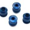 Wolf Tooth Components Dual Hex Fitting Chainring Bolts (Blue) (6mm) (4 Pack) (For 1x Use) -Wolf Tooth 4cbcn06blu