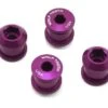 Wolf Tooth Components Dual Hex Fitting Chainring Bolts (Purple) (6mm) (4 Pack) (For 1x Use) -Wolf Tooth 4cbcn06prp