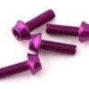 Wolf Tooth Components Aluminum Bottle Cage Bolts (Purple) (4-Pack) -Wolf Tooth 4wbboltprp