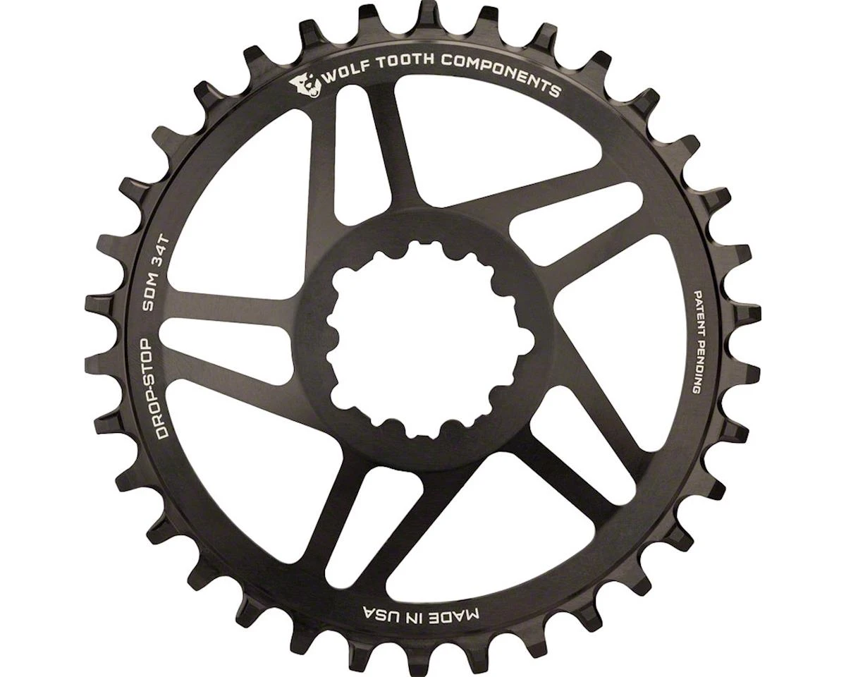 Wolf Tooth Components SRAM Direct Mount Chainrings (Black) (Drop-Stop A) (Single) (6mm Offset) (26T) 3 Wolf Tooth Components SRAM Direct Mount Chainrings (Black) (Drop-Stop A) (Single) (6mm Offset) (26T)