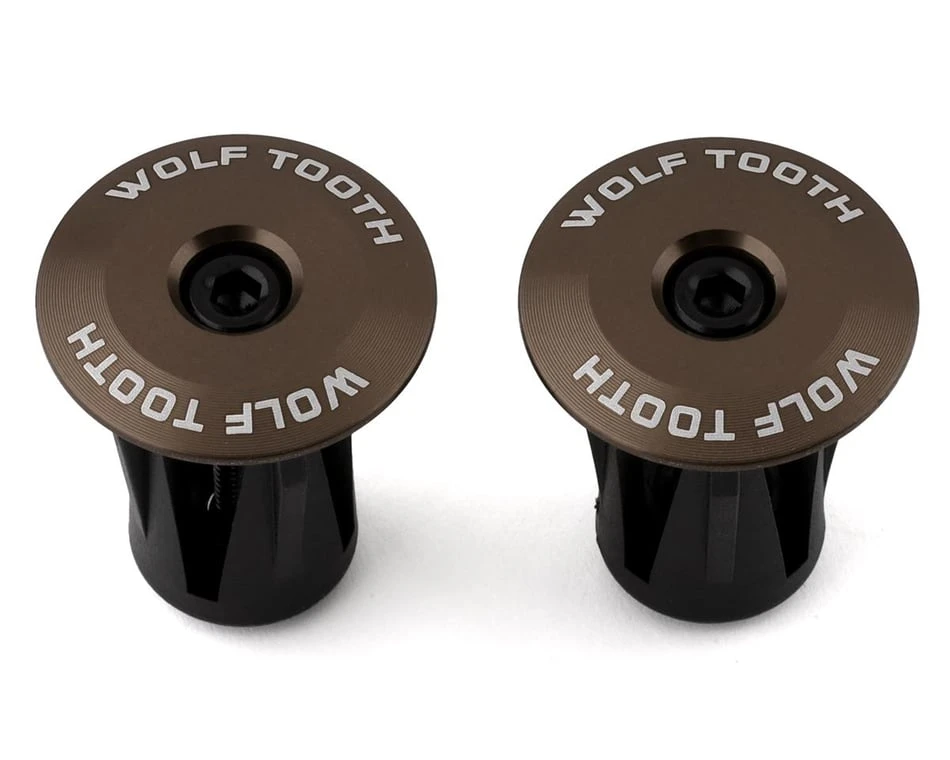 Wolf Tooth Components Alloy Bar End Plugs (Espresso) 3 Wolf Tooth Components Alloy Bar End Plugs (Espresso)