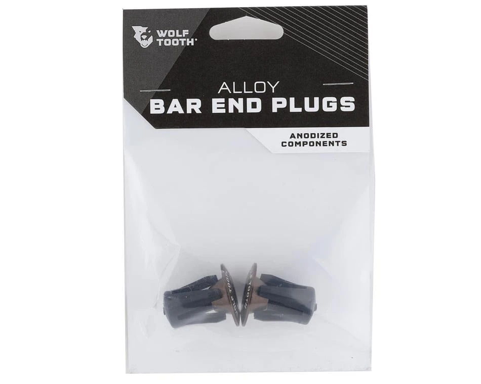 Wolf Tooth Components Alloy Bar End Plugs (Espresso) 4 Wolf Tooth Components Alloy Bar End Plugs (Espresso) - Image 2