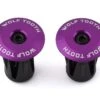 Wolf Tooth Components Alloy Bar End Plugs (Purple) 1 Wolf Tooth Components Alloy Bar End Plugs (Purple) -Wolf Tooth barplug al prp
