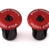 Wolf Tooth Components Alloy Bar End Plugs (Red) -Wolf Tooth barplug al red
