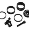 Wolf Tooth Components Headset Spacer BlingKit (Black) (3, 5, 10, 15mm) (w/ Bottle Cage Bolts) 2 Wolf Tooth Components Headset Spacer BlingKit (Black) (3, 5, 10, 15mm) (w/ Bottle Cage Bolts) -Wolf Tooth blingkit black