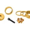 Wolf Tooth Components Headset Spacer BlingKit (Gold) (3, 5, 10, 15mm) (w/ Bottle Cage Bolts) 1 Wolf Tooth Components Headset Spacer BlingKit (Gold) (3, 5, 10, 15mm) (w/ Bottle Cage Bolts) -Wolf Tooth blingkit gold