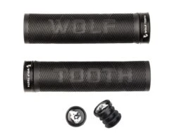 Wolf Tooth Components Echo Lock-On Grips (Black/Black