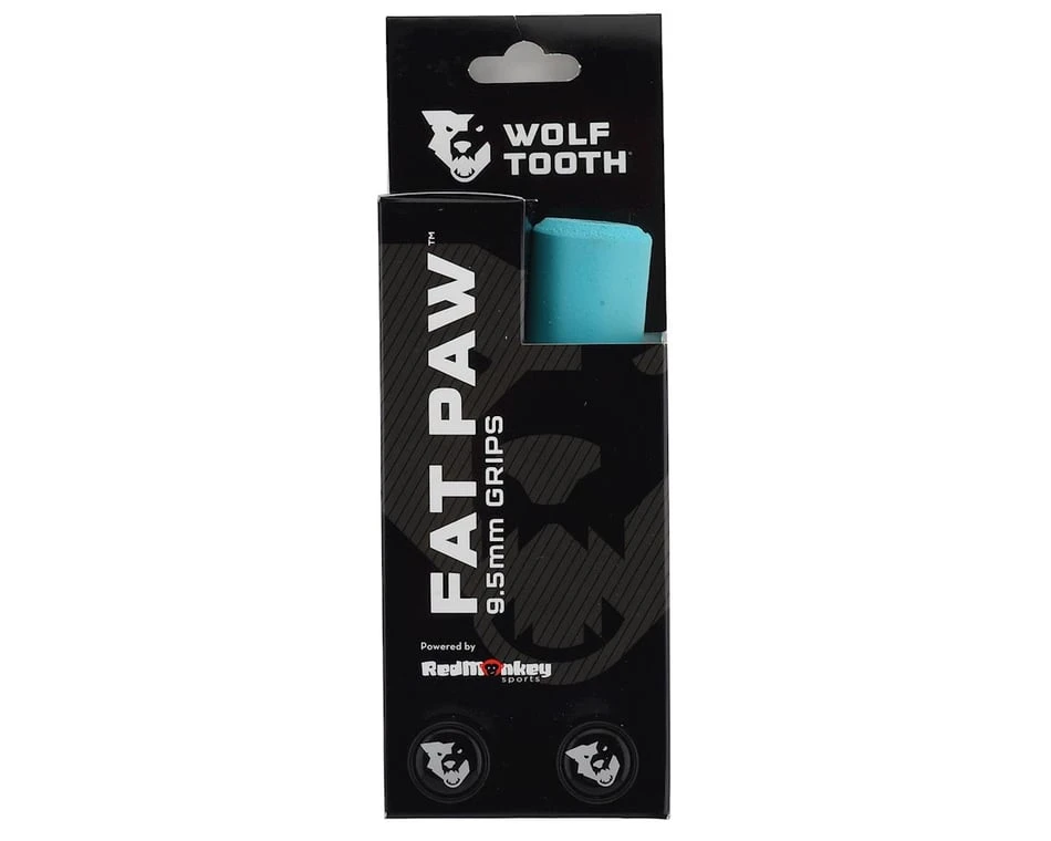 Wolf Tooth Components Fat Paw Grips (Teal) 4 Wolf Tooth Components Fat Paw Grips (Teal) - Image 2