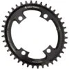 Wolf Tooth Components SRAM Road Elliptical Chainring (Black) (107mm BCD) (Drop-Stop B) (Single) (38T) (Works For Flattop) -Wolf Tooth oval 10738 ft